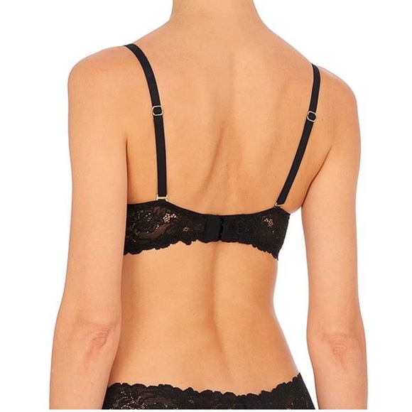 Natori Heavenly Convertible Balconette Bra in Black 34DD - Picture 2 of 3